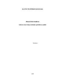 Lėktuvo techninės priežiūros patikra