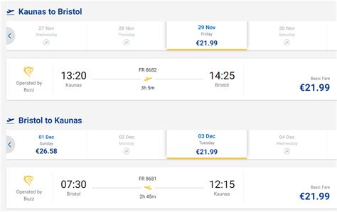 Pigūs skrydžiai į Angliją