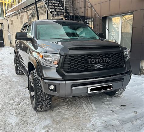 Toyota Tundra III krovininės platformos schema