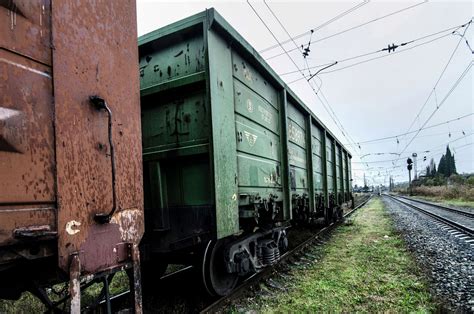 Įvairių tipų krovininiai vagonai