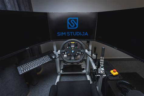 Simuliatoriaus automobilio vairavimo vaizdas
