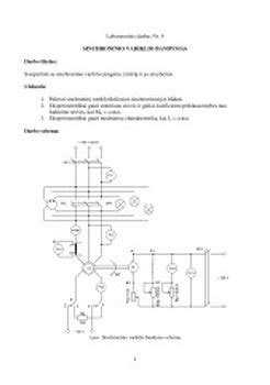 Scheminė elektros pavaros struktūra