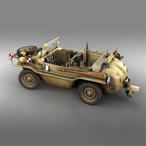 Istorinis automobilis VW Typ 166 „Schwimmwagen”