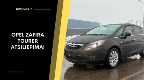 Opel Zafira automobilio detalių išdėstymas
