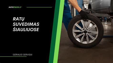 Automobilio ratų suvedimas