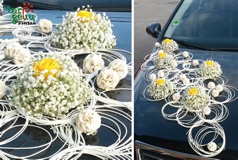 Vestuvinio automobilio dekoravimo idėjos
