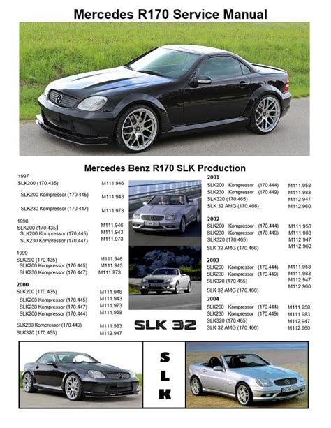 Mercedes-Benz SLK variklio schema