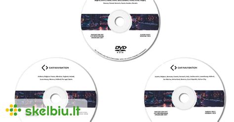 Peugeot 407 navigacijos diskų pavyzdžiai