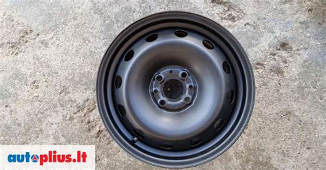Plieniniai ratlankiai 5x112